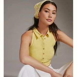 Pilcro sleeveless halter top